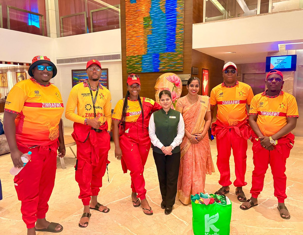yvonnemangunda's tweet photo. Ready for the game. #CastleCorner . Zimbabwe play India at 3.30CAT in Chennai in #T20WorldCup 

https://t.co/RieLc11PHF https://t.co/1XNDqOASRh