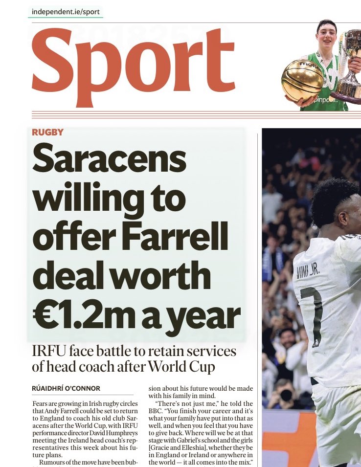 #RugbySaracens tweet media