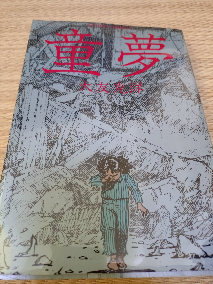 童夢 大友克洋 1983年 #貸し漫画 久しぶりに読んだけど やっぱりハンパ