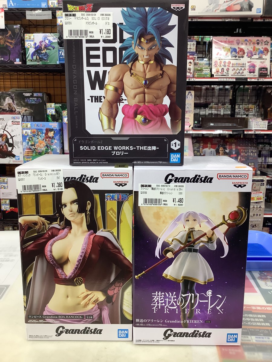 フィギュアの買取をさせていただきました✨ お持ち込みありがとう