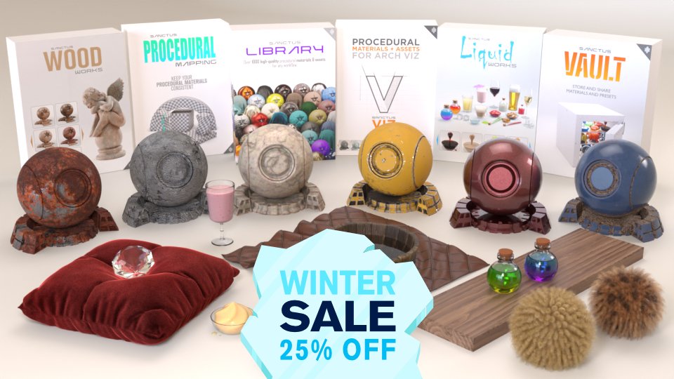 The Winter Sale is LIVE! ❄️ 25% OFF all my products. ends Mar. 2nd

🛒 Superhive: sncts.art/shopsh
🛒 Gumroad: sncts.art/shopgr (code: wintersale26)

As an independent creator, your support keeps this project alive. RTs are hugely appreciated! 🔄🙏
#b3d #blender3d