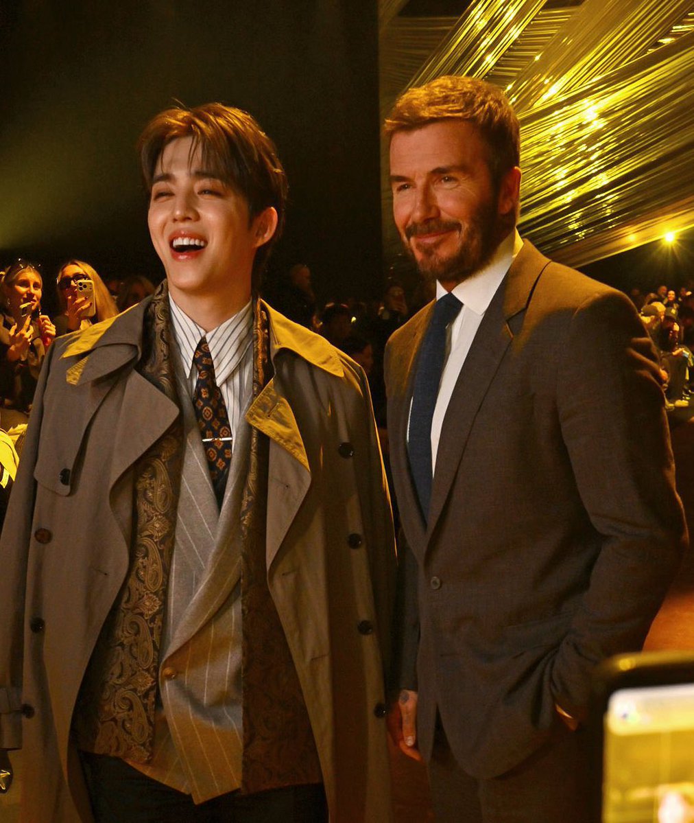 S.COUPS and David Beckham!

#SCOUPSxBOSSFW26 #BeYourOwnBOSS #MilanFashionWeek <a href="/pledis_17/">세븐틴(SEVENTEEN)</a>