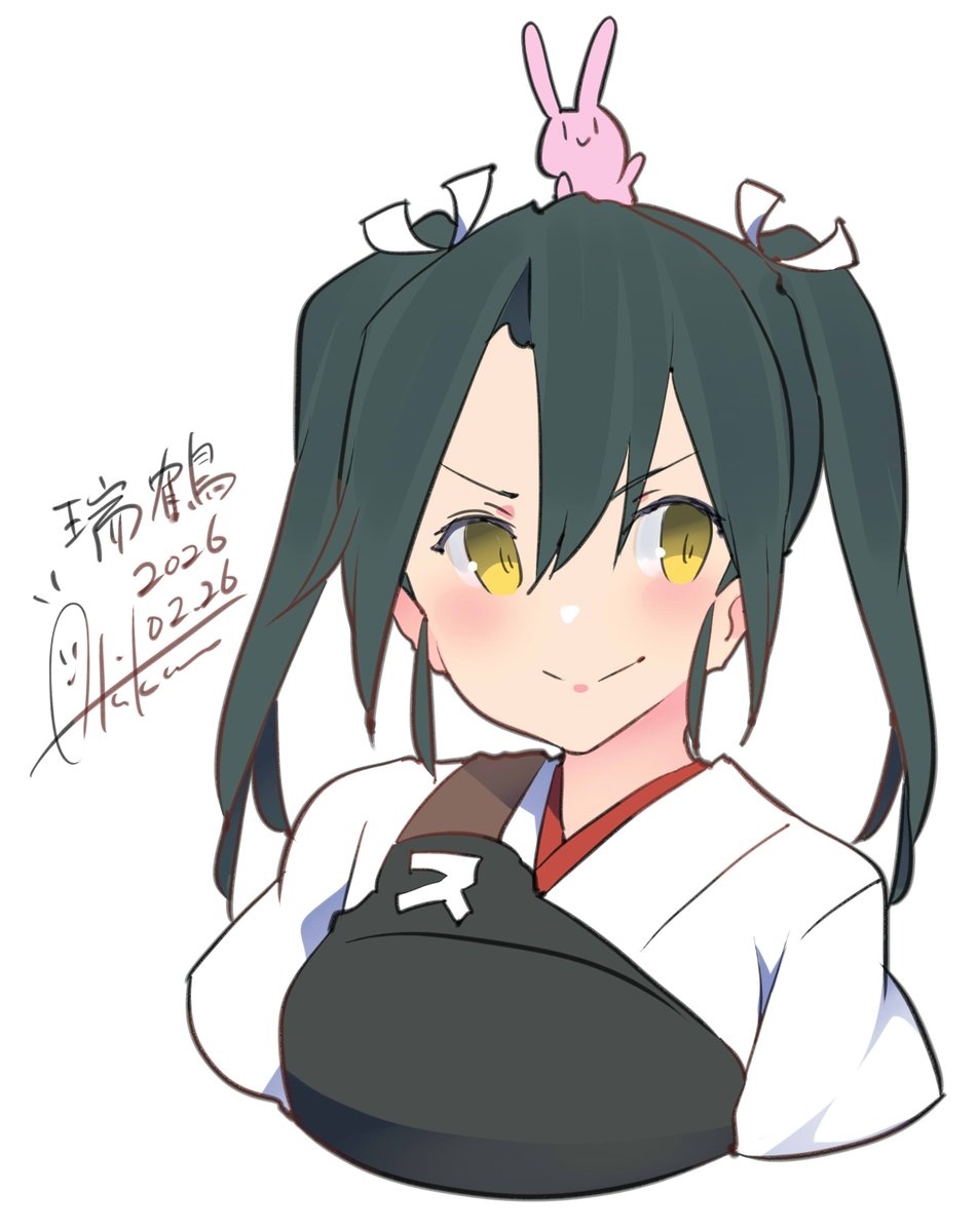 瑞鶴(艦これ) 「ずい! #艦これ #瑞鶴 #艦これ版深夜の真剣お絵描き60分一本勝負 #艦これ版」|あき缶@inicaのイラスト