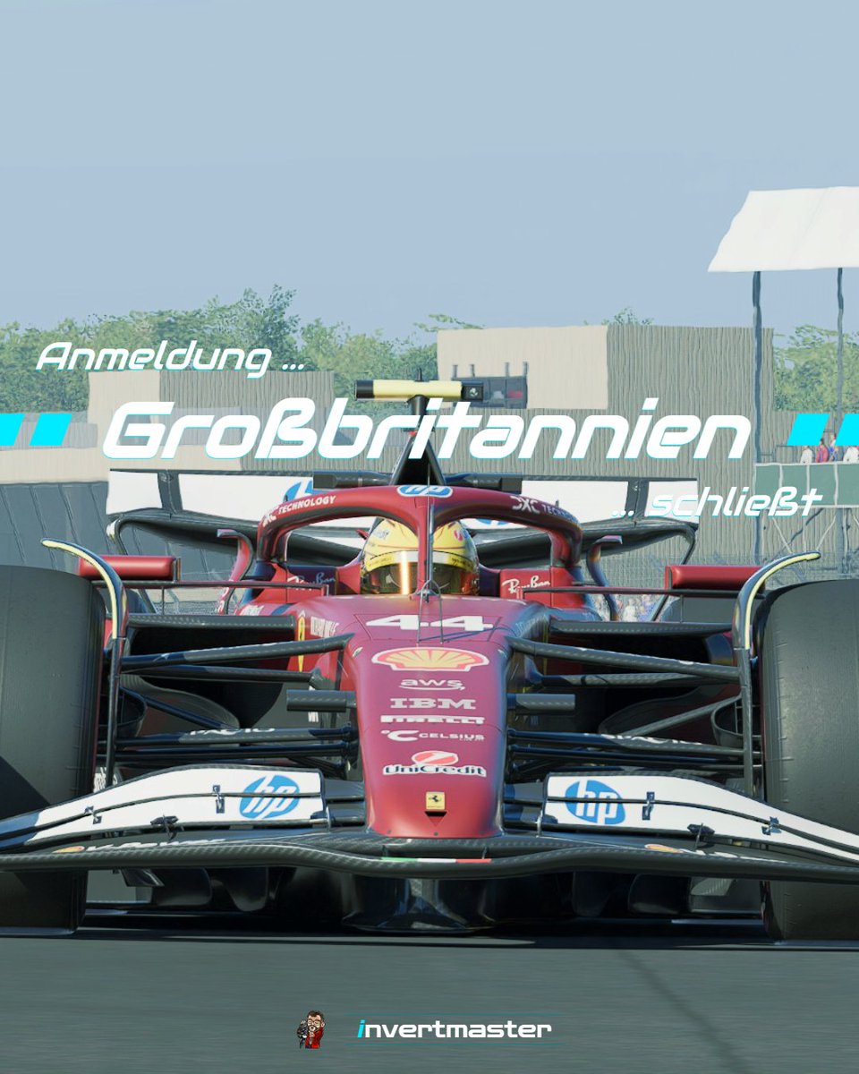 Die Hamilton Straight liegt schon bereit und wartet geduldig … bis heute Abend endlich die Auslosung für Sonntag steigt!

#GloriaWM #BritishGP 🇬🇧 #F1 #F125