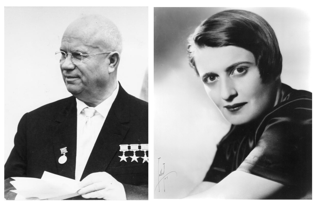 Nikos_17's tweet photo. Nikita Khrushchev, Ayn Rand, the power of evasion, 
and my Cuba story:

Yesterday was the anniversary of Khrushchev’s 
famous ‘secret Speech’, 
when he informed the communist elites on Stalin’s crimes, in the 20th Party Congress in 1956.

Attendees were so shocked, some had heart attacks on the spot. Others allegedly committed suicide after.

And yet, here’s the uncomfortable truth:
dir Khrushchev REALLY reveal anything the Party elites did NOT know?
They knew about the purges; they were all participants
(Khrushchev himself purged some 160k people in Ukraine during the Terror).
They were receiving pleading desperate messages from their comrades who were rotting in torture chambers in 1936-1939. 
Everyone already knew, almost everything.
 
What Khrushchev did was just remove the omertà. 
People could not anymore pretend, 
mostly to themselves, that they didn’t know.
They were all a bunch of killers, and now it was out in the open. The mask had slipped.

Ayn Rand gave a name to this powerful tendency to 
try NOT to name what is out there like an elephant in the room: EVASION.

“…not blindness, but the refusal to see; 
not ignorance, but the refusal to know. 
(…) the unstated premise that a thing will not exist if only you refuse to identify it, that A will not be A so long as you do not pronounce the verdict "It is.""

Which brings me to my own evasion story.
In my communist days, I was obsessed with Cuba. 
I had a huge Cuban flag in my room, posters of Fidel etc. 
At the same time, I did NOT want to go to Cuba. 
I knew what I’d see there (misery, prostitution etc), 
but as long as I wouldn’t see it,
I could pretend it isn’t there.

Ayn Rand was right: evasion is a BITCH. 
Closing your eyes, because if you open them you’d HAVE to see the final arbiter: reality.
And reality hurts.
 
Remember at the end of Atlas Shrugged, 
when James Taggart HAS to face the darkness in his soul, and he literally turns mad.
Just like some of the 20th Congress attendees,
after Khrushchev’s famous speech.