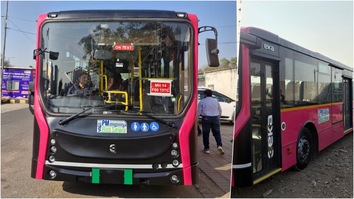 ETVBharatRJ's tweet photo. Pink E-Bus Trial : मिट्टी के कट्टों के साथ तीन दिन का ट्रायल शुरू, दो चरण में चलेंगी 300 ई-बसें 
https://t.co/eFOkTsLc9N 
#electricbus #jaipur #jctcl #bustrial #publictransport https://t.co/iHcFg7MxNM