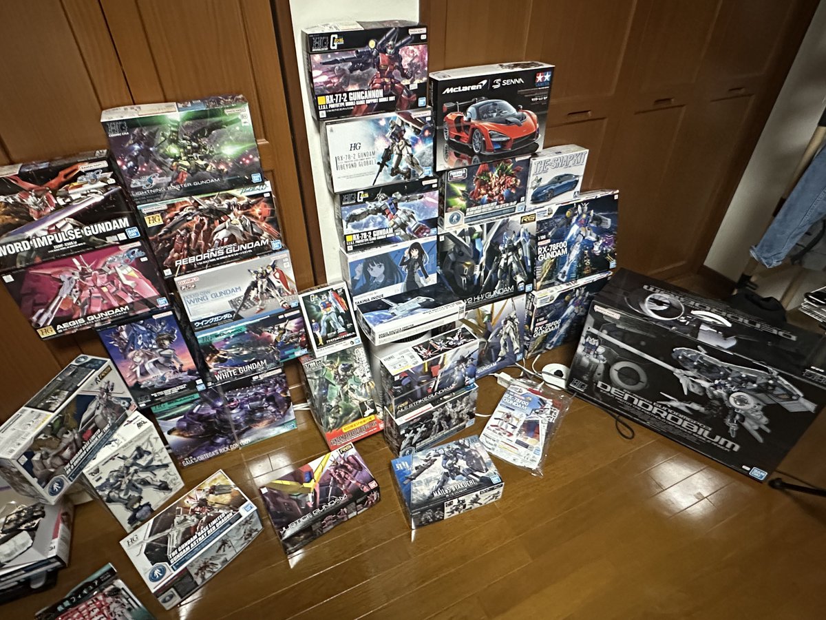 今の制作スパンだとあと10年は買わなくても事足りそう( 'ω' ) 年内完成