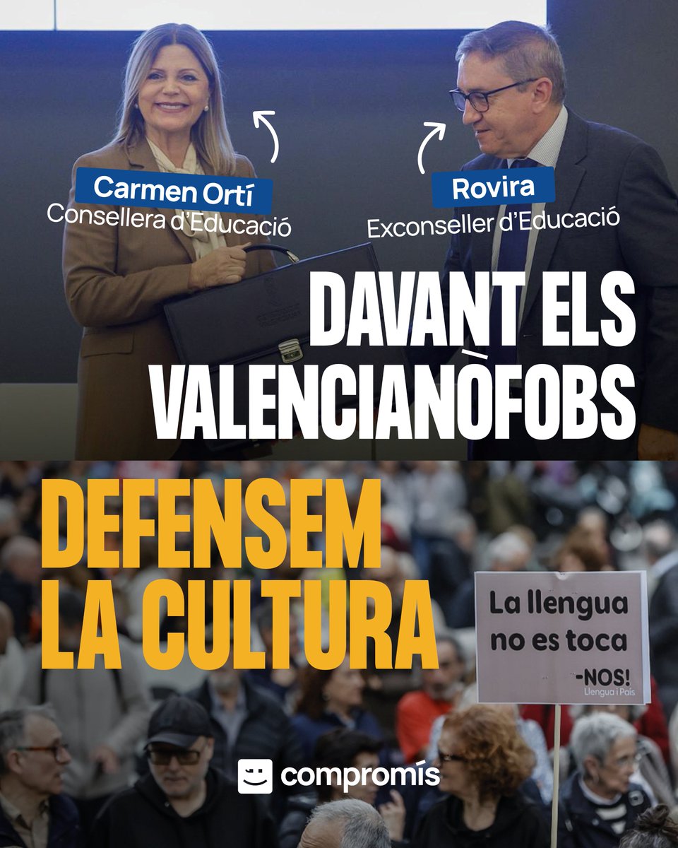 compromis's tweet photo. Prou de valencianofòbia, prou de censura!

Comparteix este fil perquè la gent conega els autors i autores més rellevants de la nostra història. https://t.co/4ikFQ5mALc