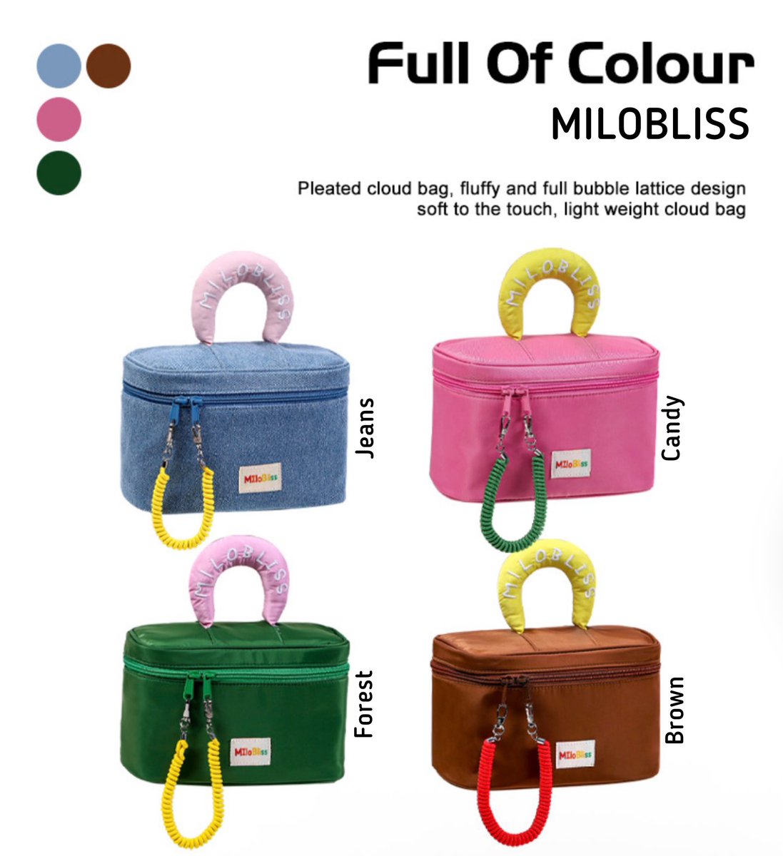 คอลใหม่น่ารักเว่อออ;-; กระเป๋าคสอ. 490 ไม่ขาย ตอนนี้ flash sale น้องลดเหลือ 185.- เองง่ะะ🫐🫑🩰~*