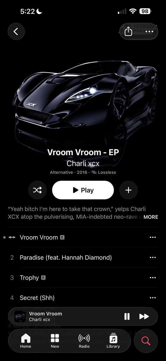 devon_reed20's tweet image. Make sure to stream Vroom Vroom today y’all and happy birthday Vroom Vroom #charlixcx #vroomvroom