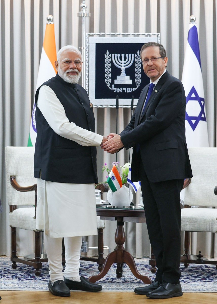 DDNewslive's tweet image. #IndiaIsrael #PMModi #PMModiIsraelVisit