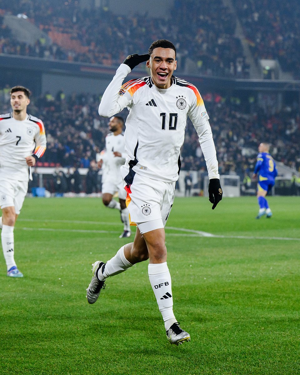 UEFAEURO's tweet image. Jamal Musiala ⭐️