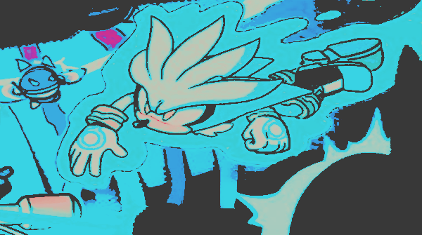 OfAbsolutions's tweet photo. 𝑾𝑯𝑶𝑶𝑺𝑯

A teal aura ripples past the blue blur, like a low profile fighter jet. A similarly coated moto bug tumbling along the grass beneath like a bowling ball into a cluster of badniks. Flashing a grin after.

“ SSSSTRIKE !  That's 5 more - My lead ! ” https://t.co/xrM1k5XG2e