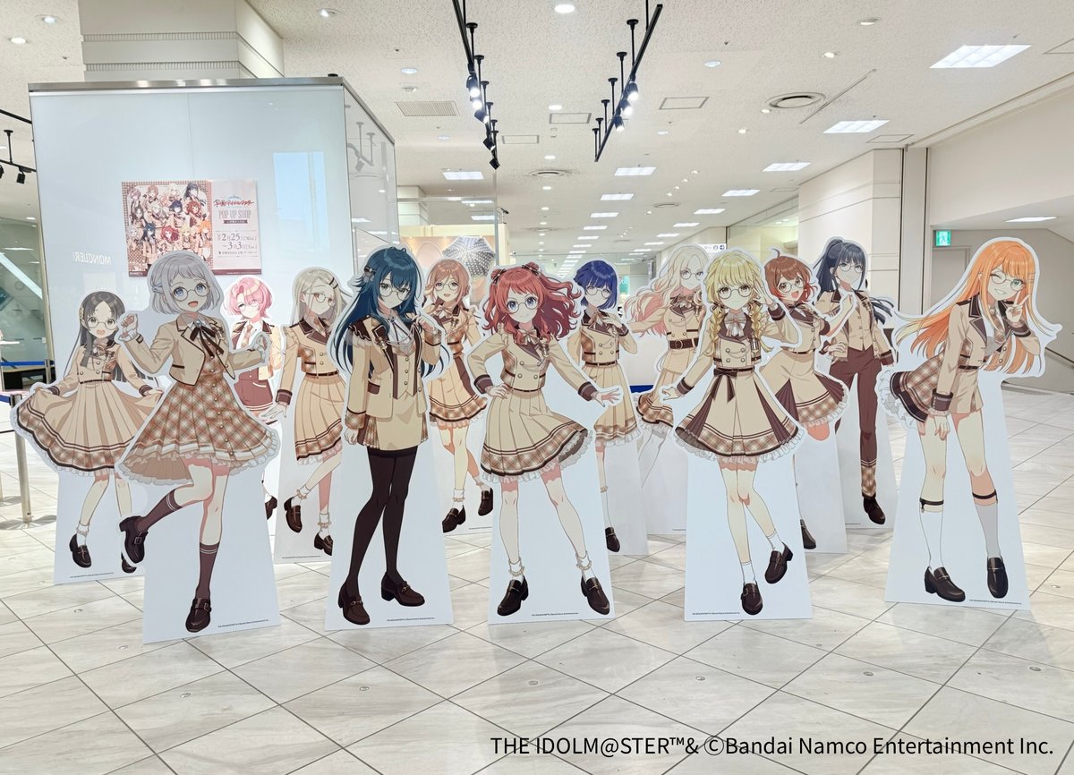 🏫学園アイドルマスター POP UP SHOP in 伊勢丹立川店🌟 ～3月3日(火