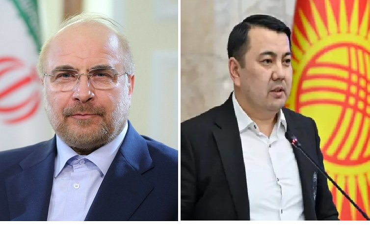 EmbassyBishkek's tweet photo. Поздравление спикера Исламского консультативного совета Ирана в связи с избранием нового спикера парламента Кыргызстана. https://t.co/Tp0HJdleb1