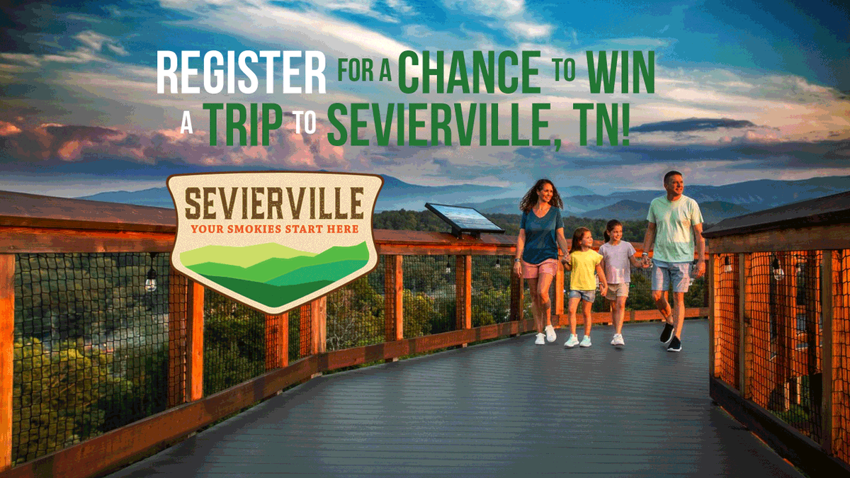 Queen_City_News's tweet image. Mountain lovers, this one’s for you! 🏔️💙 You could WIN a trip to Sevierville, Tennessee!

#travel #giveaway #springtrip #tennessee 

ENTER HERE &amp;gt;&amp;gt; qcnews.com/sevierville-ge…
