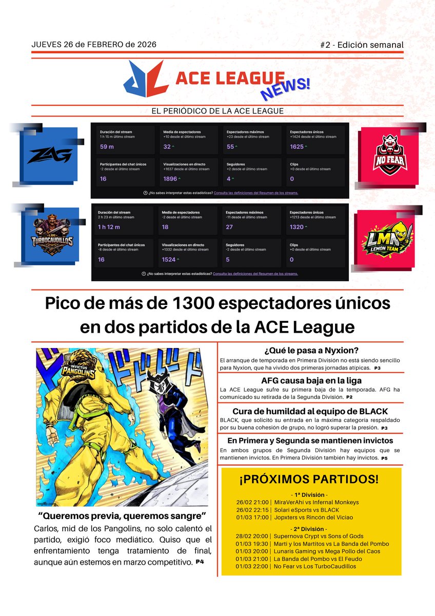 ACE League tweet media