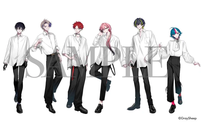 【お仕事】 Gray Sheep 6th Single「Gray Sheep EP06」 GOATの皆様の新曲「Colors Of You」 MVイラスト担当させていただきました。 よろしくお願いします #グレシプ