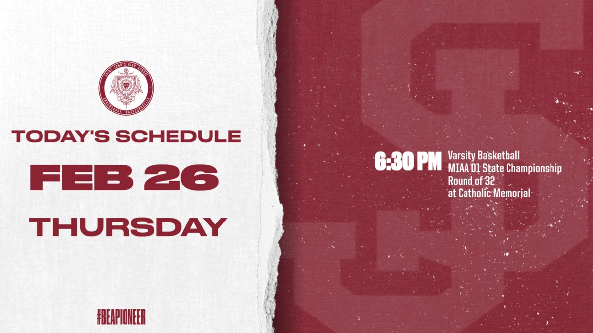 Saint John's HS Athletics tweet media