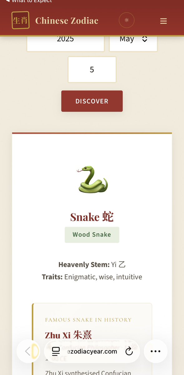 leipuikei's tweet image. Shipped some updates to chinesezodiacyear.com 🧧
Same-zodiac historical figures, cultural content, and a small trivia game.

First taste of vibe coding. Iterating as I go.
🔗 

#VibeCoding #IndieBuilder #BuildInPublic #ChineseNewYear #ChineseNewYear2026