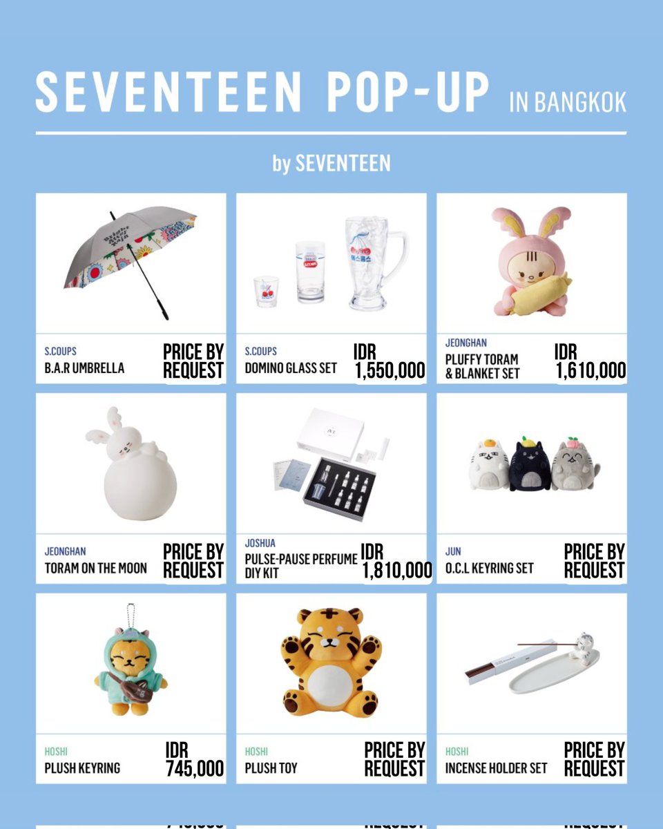 Seventeen pop up in bangkok the8トレカ SEVENTEEN POP-UP in Bangkok | Siam Discovery