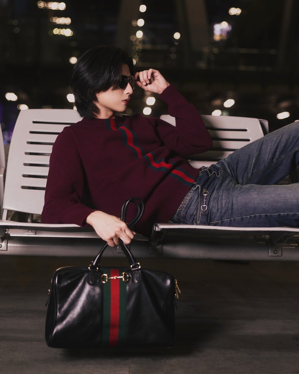 日本語でも取り上げて頂きありがとうございます♡ ショーもGucciを着た