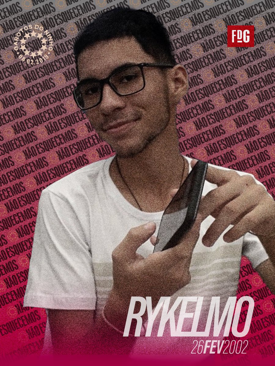 Hoje, 26/02, é dia de celebrar o aniversário de Rykelmo, nosso eterno Garoto do Ninho.
Nós, do Flamengo da Gente, convidamos a todas pessoas que se comoveram com a história dos Nossos 10 a emanar carinho e acolhimento a família e às pessoas próximas ao nosso menino.