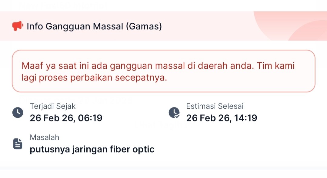 nulllptr's tweet photo. ada apa ini @ID_MyRepublic gangguan massal estimasi perbaikan 8 jam ini udh 12 jam lebih masih los merah https://t.co/Oa8J7FogW2