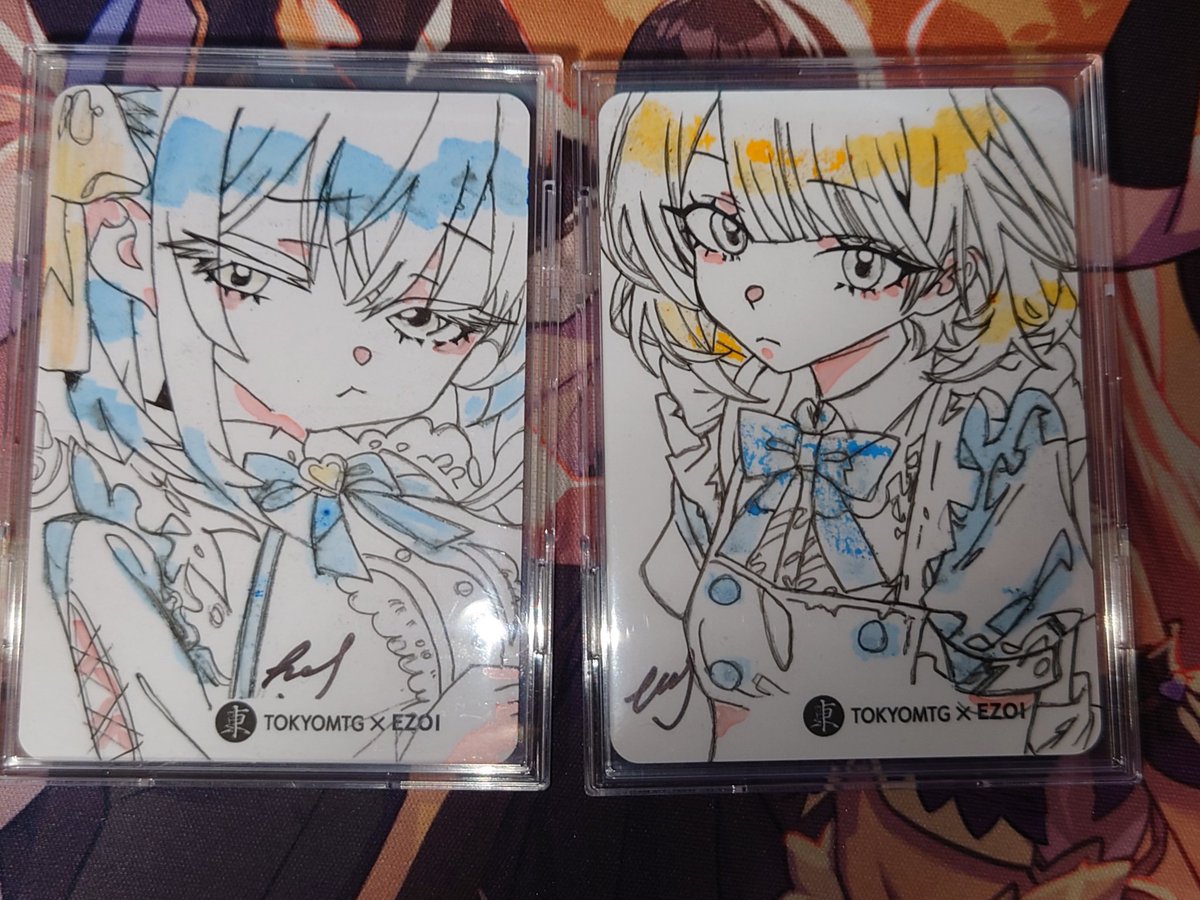 東京mtgのAP届いた！ 今回はEZOIさんのトークン2種 どちらか当たれば