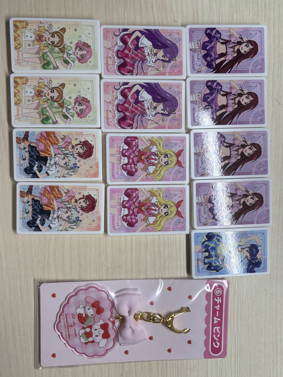 pte_ji's tweet photo. アイカツラブレッツ、アイカツめじるしアクセサリー、アイカツアクリルチャーム、アイカツグッズコレクション、アイカツシールウエハース、サンリオくじ
買取交換
【譲】画像1.2.3枚目

【求】画像4枚目

お声がけ前に必ずALTをご確認ください。
早く手放したいためお気軽にお声がけください🎶 https://t.co/FGGWWxJaGA