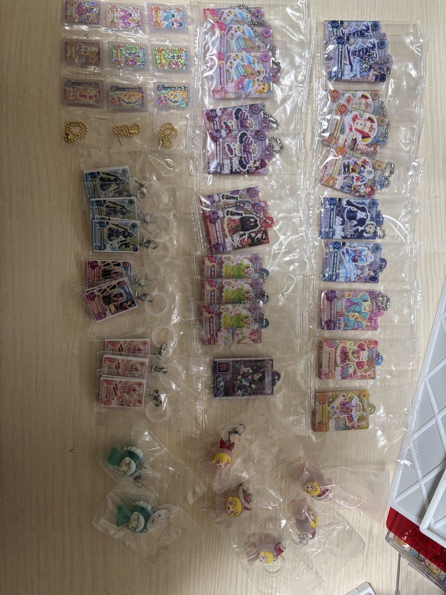 pte_ji's tweet photo. アイカツラブレッツ、アイカツめじるしアクセサリー、アイカツアクリルチャーム、アイカツグッズコレクション、アイカツシールウエハース、サンリオくじ
買取交換
【譲】画像1.2.3枚目

【求】画像4枚目

お声がけ前に必ずALTをご確認ください。
早く手放したいためお気軽にお声がけください🎶 https://t.co/FGGWWxJaGA