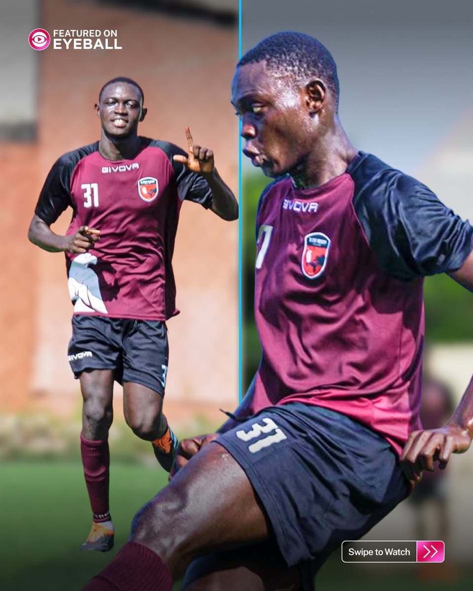 Eyeballfootball's tweet photo. One to watch! Samba Sane is a talented Senegalese left-back currently playing for Be Sport Academy. 🇸🇳

A solid and composed fullback with good ball progression. 🔥

On Eyeball, he averages 7.2 recoveries, 1.2 tackles and 10 forward passes per 90min.📊 https://t.co/4RdXMSCidE
