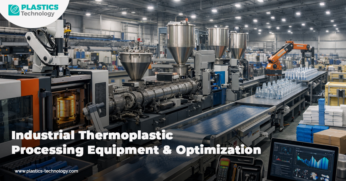 PlasticsTech's tweet image. Optimizing thermoplastic processing equipment boosts efficiency, quality, and consistency in plastics manufacturing. From data analytics to real-time parameter control.

🔗 plastics-technology.com/articles/indus…

#Thermoplastics #Manufacturing #ProcessOptimization