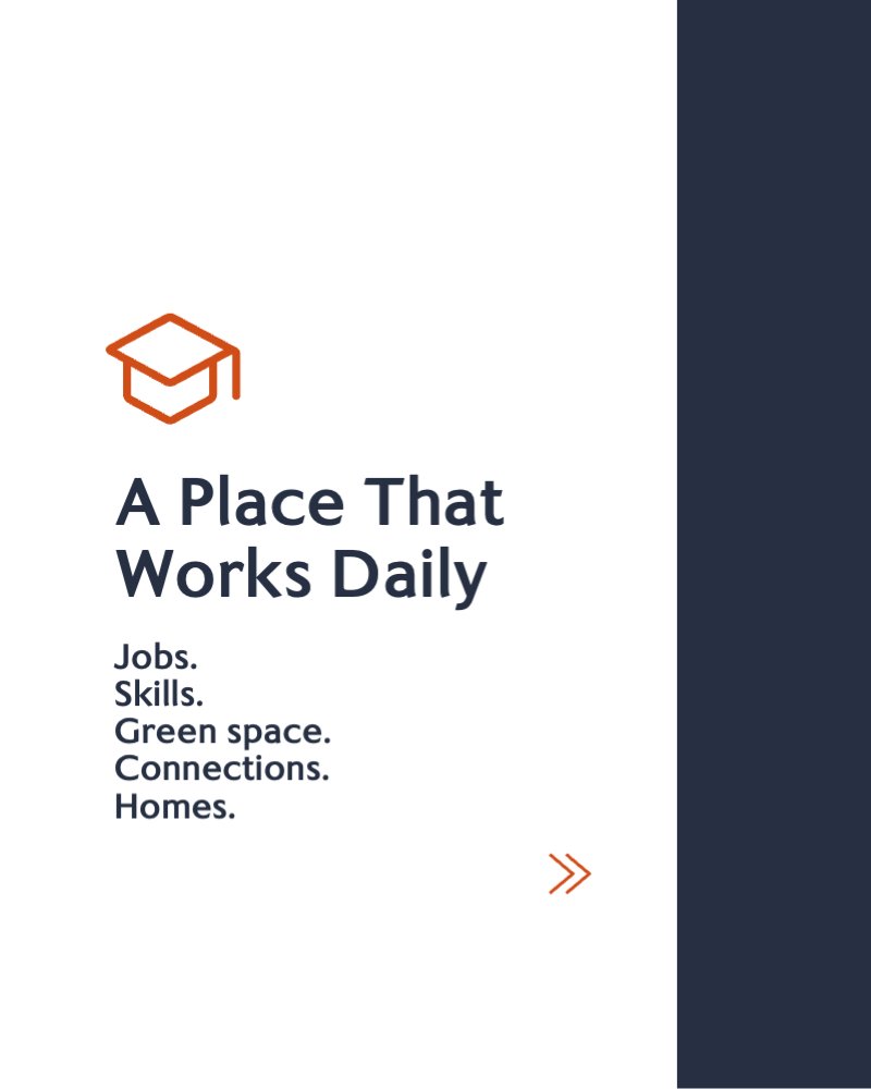 The Sports Quarter vision focuses on everyday opportunity in East Birmingham – jobs, skills, green space, better connections and support for local business.

We’re still listening.

What matters most to you? 💙

#MoreThanAStadium