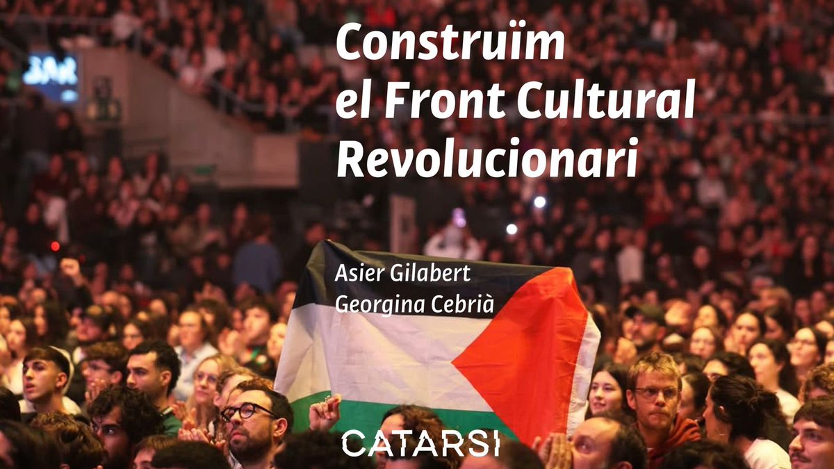 Contra la mercantilització i la censura, la cultura ha d’esdevenir una eina de transformació, generadora de consciència crítica. No com a refugi alienador sinó com a espai d’organització i combat ideològic.

✍️ Asier Gilabert i Georgina Cebrià

catarsimagazin.cat/construim-el-f…
