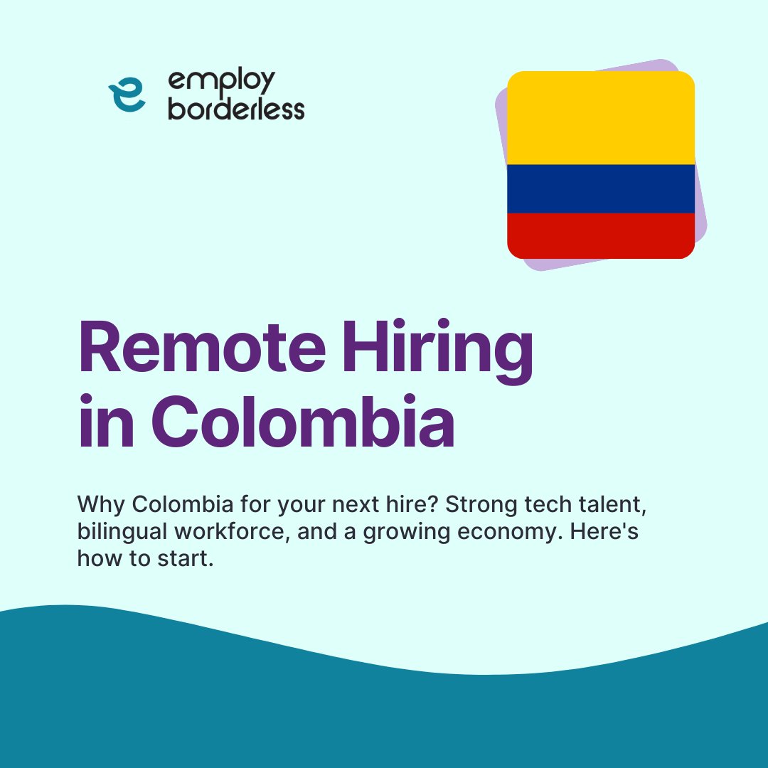 EBorderless's tweet image. Hiring in Colombia? Strong IT and bilingual talent. But labor laws are employee-friendly. Know the rules first.

Full guide: employborderless.com/eor/countries/…

#ColombiaHiring #EmployBorderless