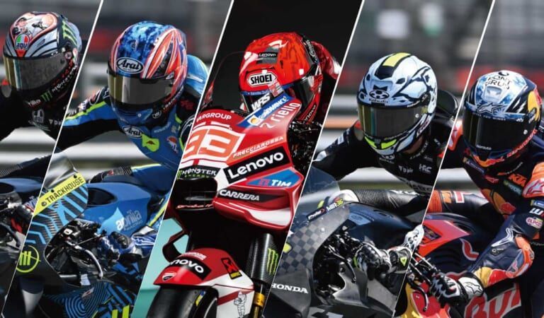 youngmachine_x's tweet photo. 2026年MotoGP開幕直前、ヘルメット勢力図に激震！SHOEIがついにシェア1位を奪取し、王���マルケスや新参戦���トプラックら4名を擁する最強の布陣で新シーズンへ突入します。

・SHOEIはスポンサーロゴまで再現した「マルケス9」や「トプラック」モデルを3月25日に出荷、5月にはディジャ2の新色も登場
・安全性のアライは、2026年義務化の新規格「FRHPhe-02」を世界に先駆けて認証。小椋藍やビニャーレスが絶大な信頼を寄せる
・Mips搭載のカブトや1名増のKYT、さらに2027年以降に人数増が見込まれるLS2など、各メーカーの生存戦略が加速

新規格への移行が進む中、あなたがこの春「勝負ヘルメット」に選ぶのはどのブランドですか？
https://t.co/kRJQ2G4xYh