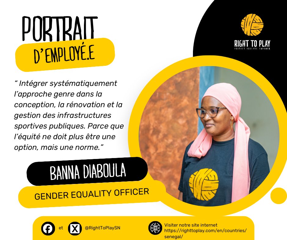 Right To Play Sénégal tweet media