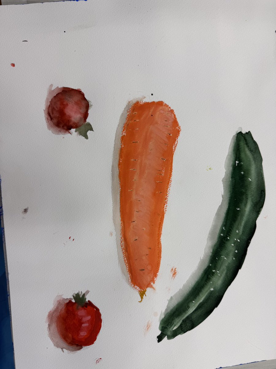 小６長男の描いた絵。
嫉妬する気にもならないレベルで上手い。