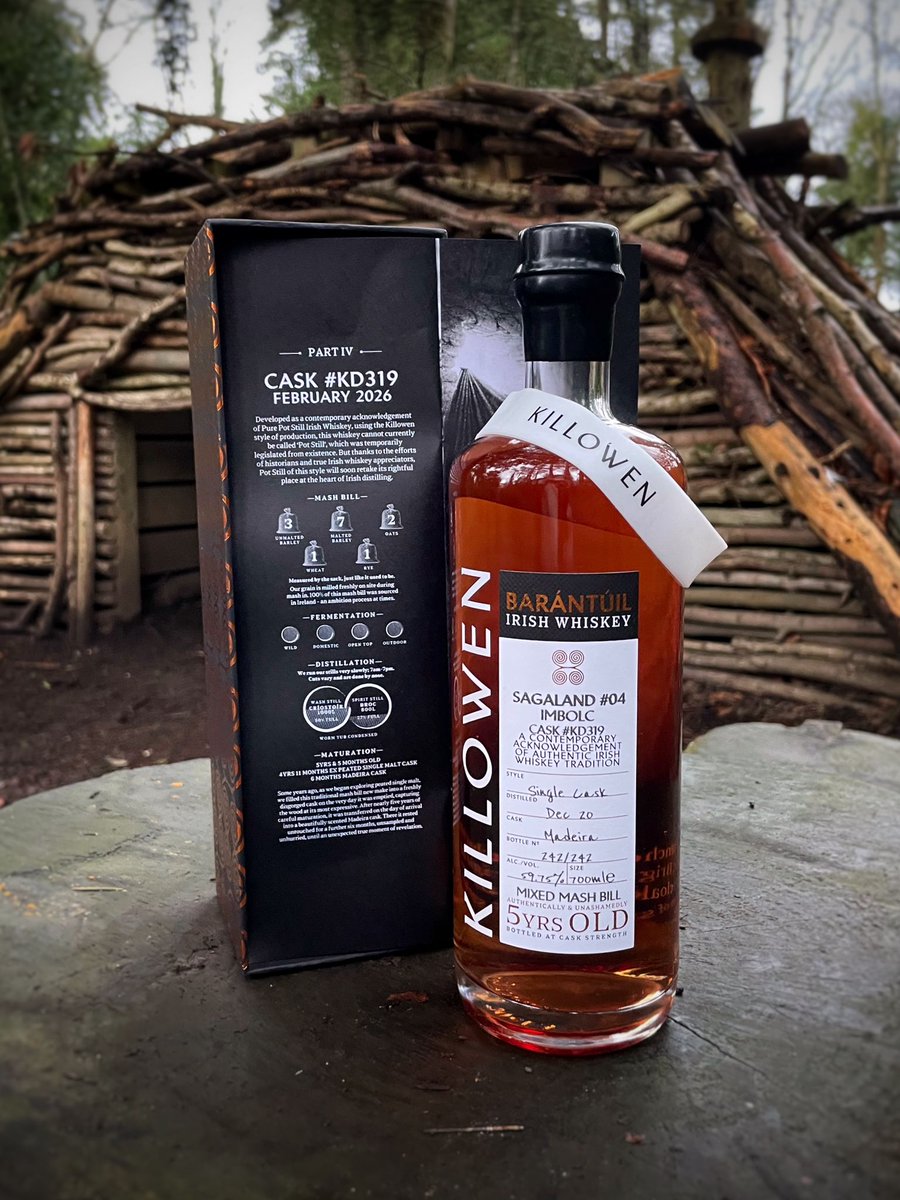 KillowenWhiskey's tweet photo. Sagaland IV has arrived. - Friday 27th February 

Non-Peat.
Non-Single Pot Still.
A traditional mixed mash bill.
Finished in Madeira cask.

Cask strength. Integrity bottling.
It simply doesn’t get better than this.

Stay tuned.

#special #whiskey #malt #oats #potstill https://t.co/50f4olNKm3