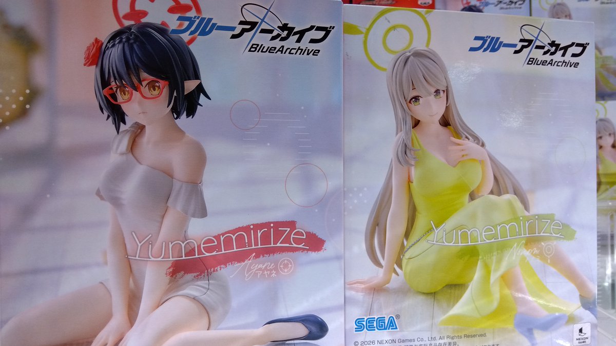 ブルーアーカイブ Yumemirize アヤネ ノノミ フィギュア セットの通販