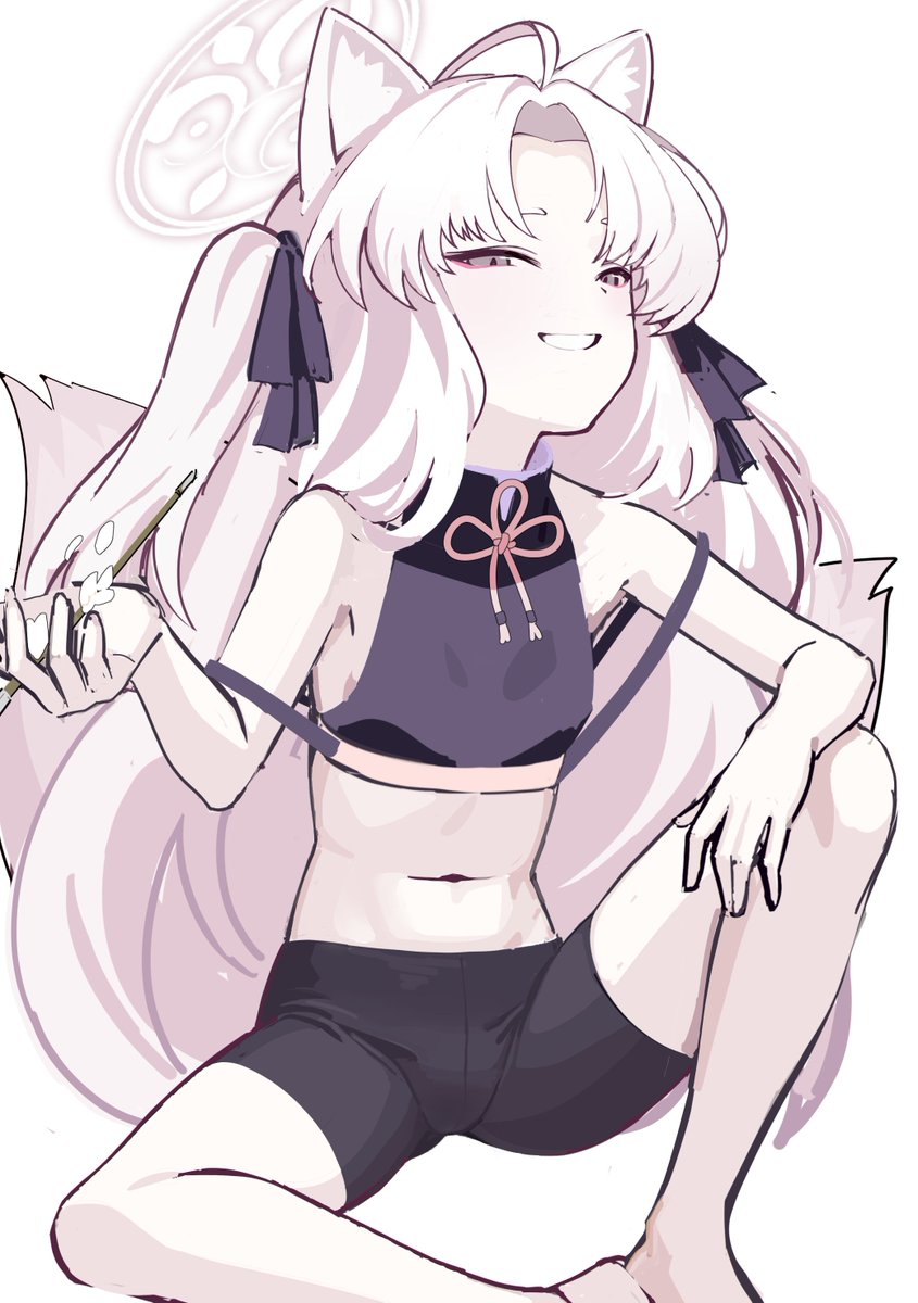 「クズノハ #ブルアカ」|Tanukのイラスト