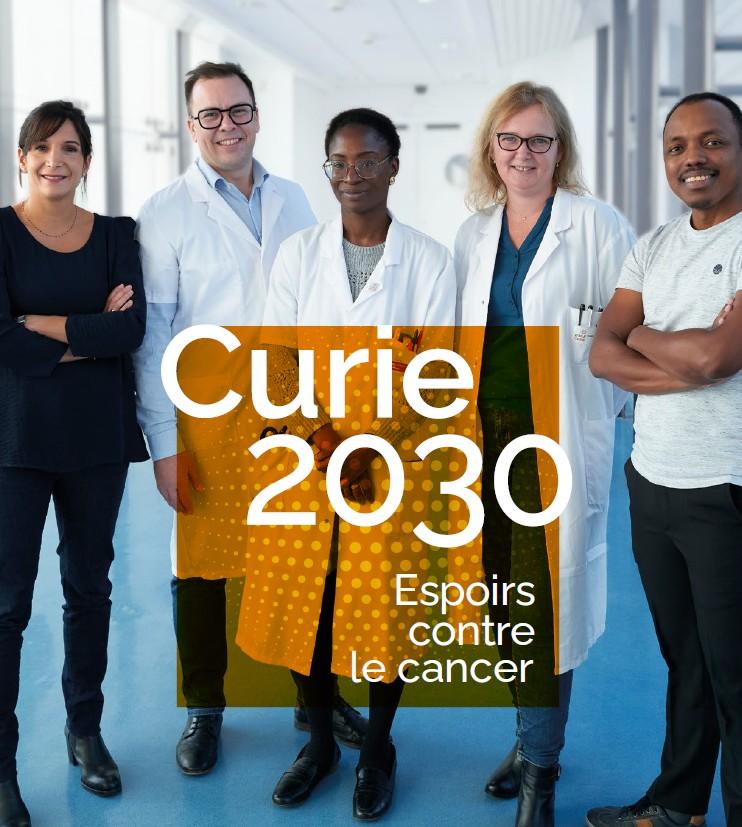 Projet stratégique Curie 2030
Espoirs contre le cancer, relever les défis les plus audacieux.
curie.fr/curie2030

#institutcurie #espoir #cancer