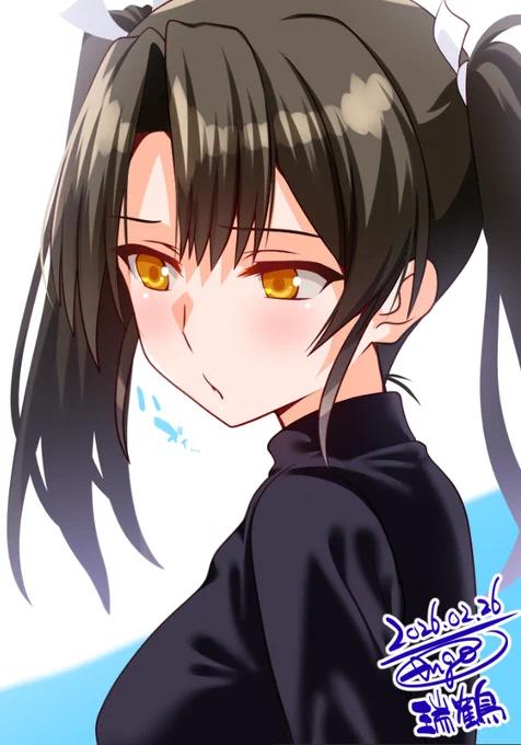 瑞鶴ズイ₍₍(ง˘ω˘)ว⁾⁾ズイ ズ…( ゜д゜)ハッ! #艦これ版深夜の真剣お絵描き60分一本勝負 #艦これ版真剣お絵描き60分一本勝負_20260226