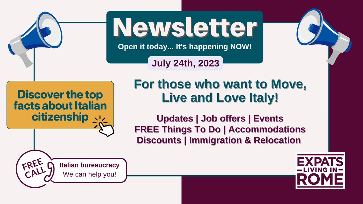 Expats Living inRome tweet media