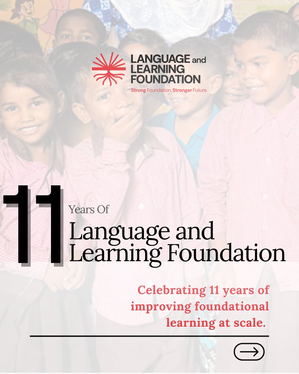 Language and Learning Foundation tweet media