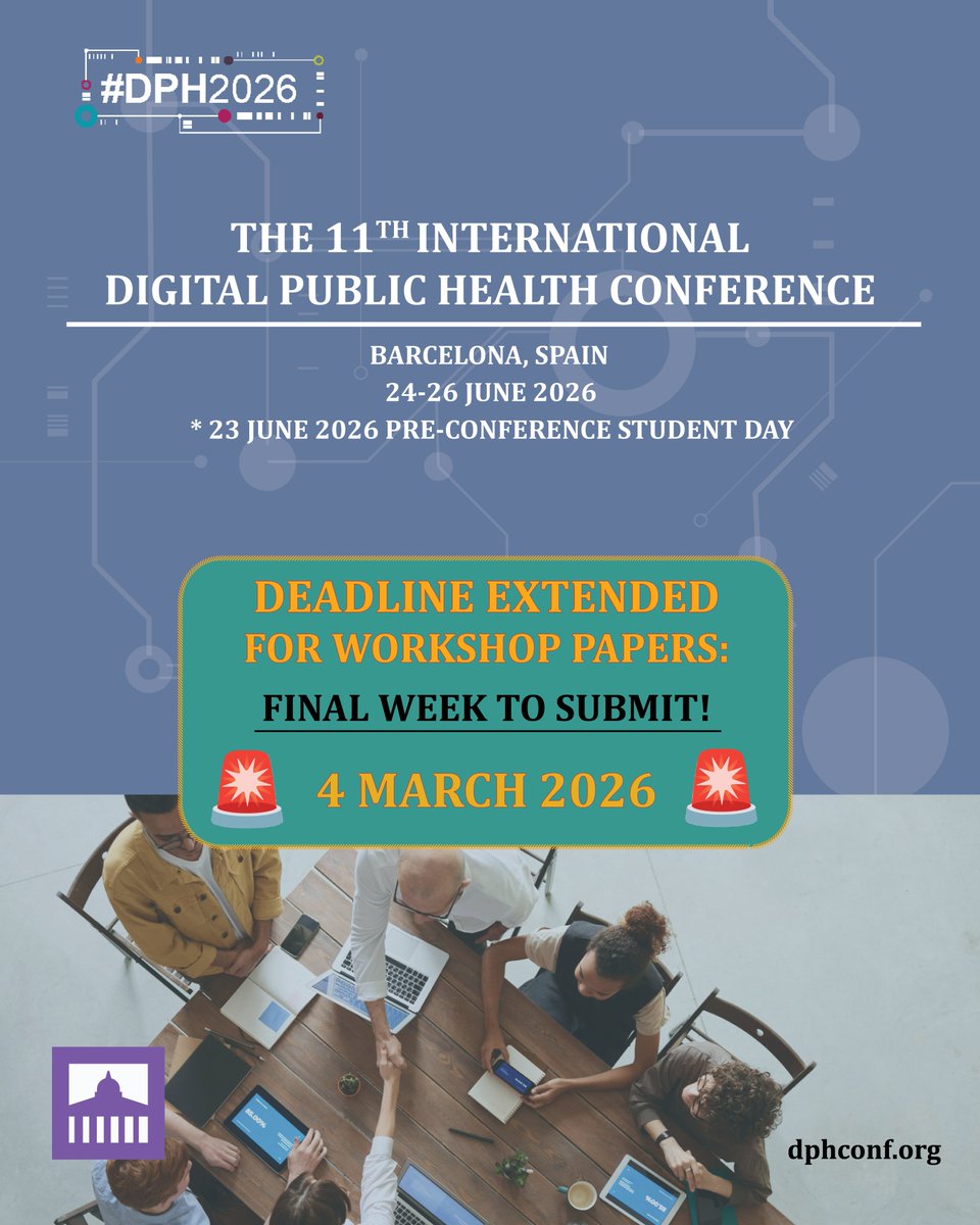UCL Centre for Digital Public Health in Emergency tweet media