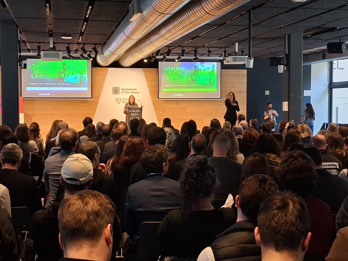 <a href="/ugtcatalunya/">UGT de Catalunya</a> a la INAUGURACIÓ DE PER TALENT DIGITAL BARCELONA I PRESENTACIÓ DEL POL DE TALENT DIGITAL, impulsat per Fundació ONCE al costat de l'Ajuntament de Barcelona i la Generalitat de Catalunya.
📍 Lloc: Parc Tecnològic de Barcelona Activa.