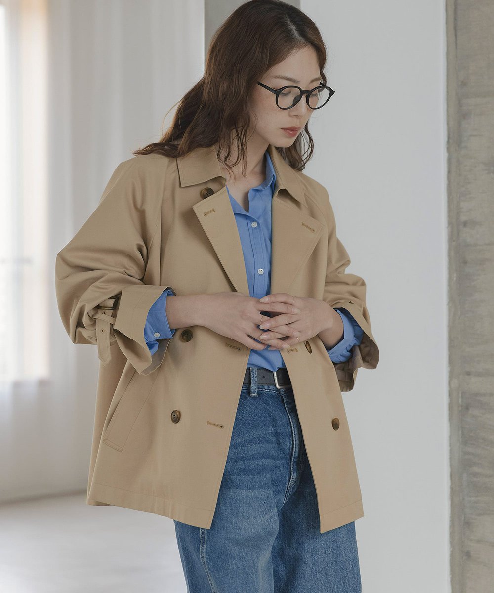 URBAN RESEARCH Sonny Label 撥水ショートトレンチコート PICK UP】 撥水ショートトレンチコート 🏷Sonny Label 撥水加工で雨の
