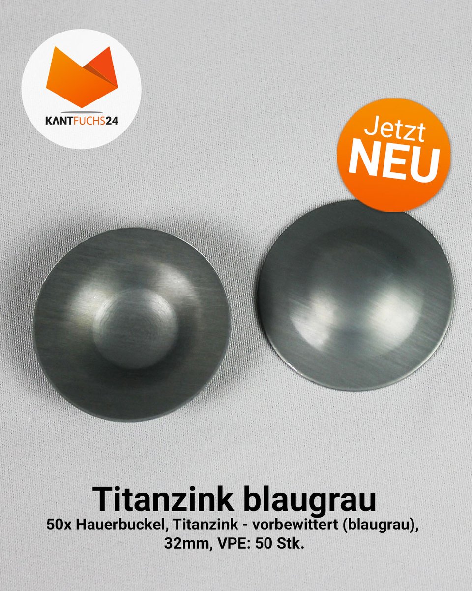 Kompakt, belastbar, praxisbewährt 🔩🏗️
Die #Hauerbuckel von #kantfuchs24 (Ø 32 mm, VPE=50 Stk.)

👉 Link: kantfuchs24.de/50x-hauerbucke…

#dachdecker #mauerabdeckung #schlosser #metall #metallverarbeitung #blechverarbeitung #handwerk #bleche #dach #baustelle #zink #kupfer #edelstahl